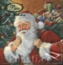    SDL-043000 33 x 33 cm Smiling Santa Claus