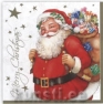    SLGW-001204 33 x 33 cm Santa white